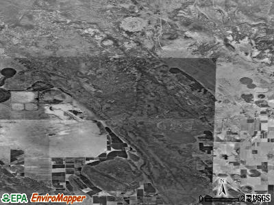 Zip code 97625 satellite photo by USGS