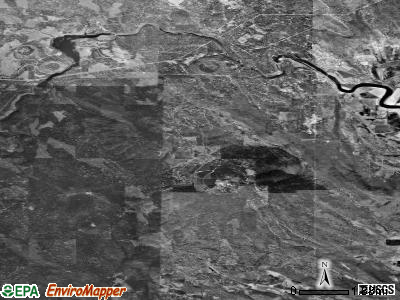 Zip code 97627 satellite photo by USGS