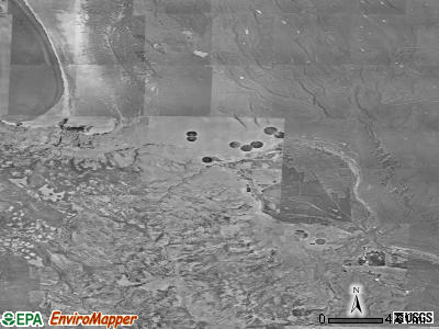 Zip code 97636 satellite photo by USGS