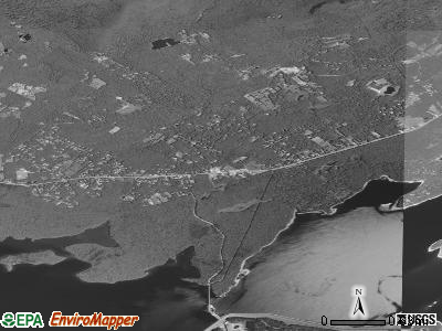 Zip code 12481 satellite photo by USGS