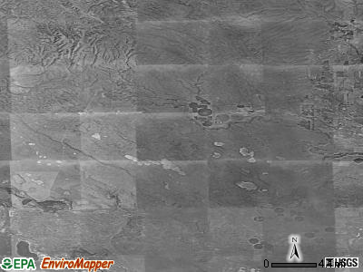 Zip code 97738 satellite photo by USGS
