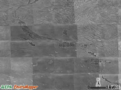 Zip code 97758 satellite photo by USGS