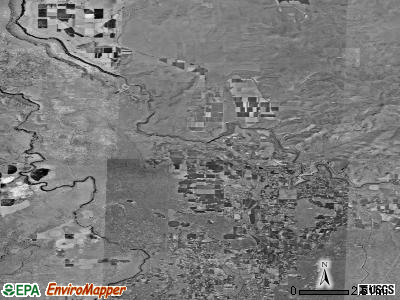 Zip code 97760 satellite photo by USGS