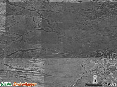 Zip code 97761 satellite photo by USGS