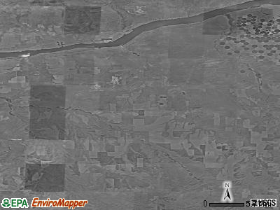Zip code 97812 satellite photo by USGS