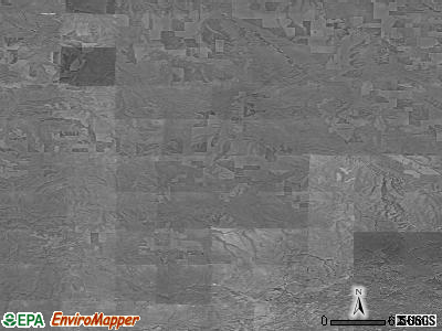 Zip code 97823 satellite photo by USGS