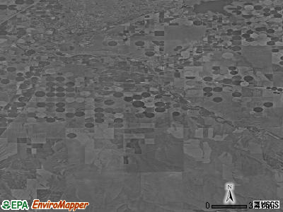 Zip code 97826 satellite photo by USGS