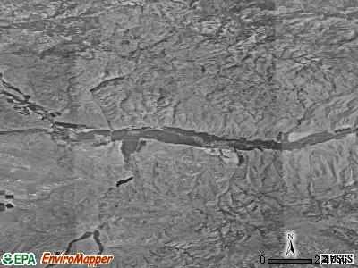 Zip code 97837 satellite photo by USGS