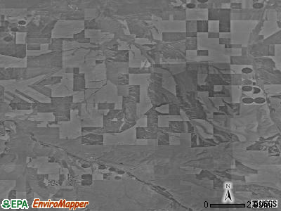 Zip code 97839 satellite photo by USGS