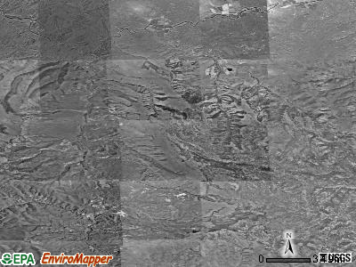 Zip code 97848 satellite photo by USGS