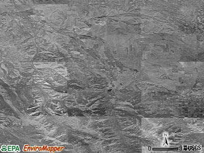 Zip code 97857 satellite photo by USGS
