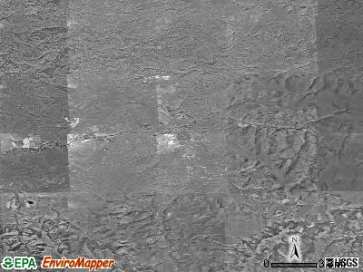 Zip code 97864 satellite photo by USGS