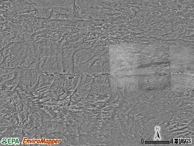 Zip code 97865 satellite photo by USGS