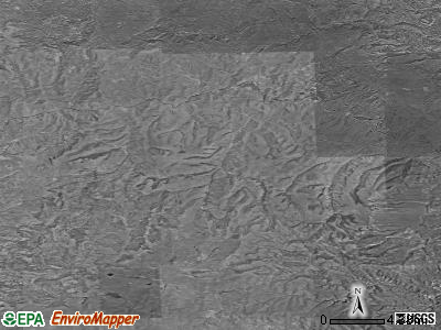 Zip code 97874 satellite photo by USGS