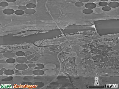 Zip code 97882 satellite photo by USGS