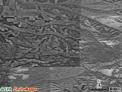 Zip code 97886 satellite photo by USGS