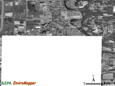 Zip code 98002 satellite photo by USGS