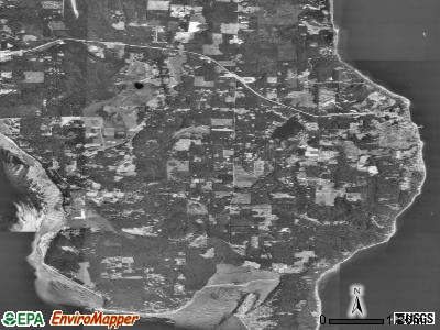 Zip code 98236 satellite photo by USGS
