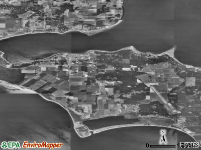 Zip code 98239 satellite photo by USGS