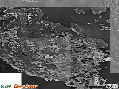 Zip code 98250 satellite photo by USGS