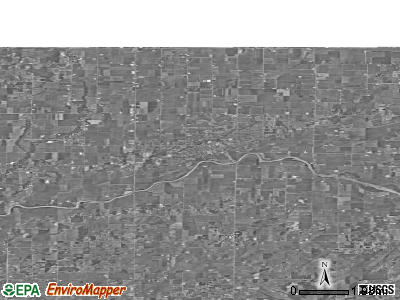 Zip code 98264 satellite photo by USGS