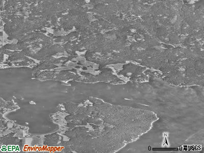 Zip code 98280 satellite photo by USGS