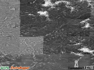 Zip code 98283 satellite photo by USGS