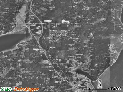 Zip code 98332 satellite photo by USGS