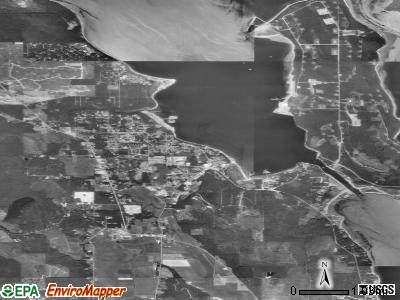 Zip code 98339 satellite photo by USGS