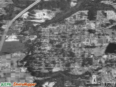Zip code 98354 satellite photo by USGS