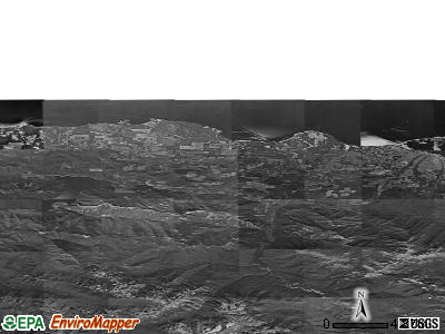 Zip code 98363 satellite photo by USGS