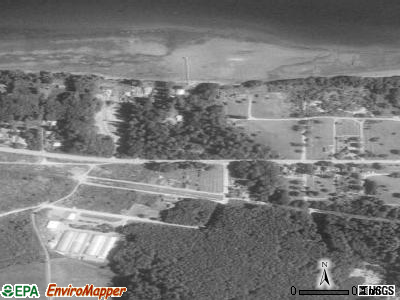 Zip code 98364 satellite photo by USGS