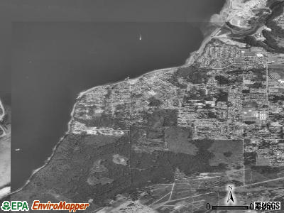 Zip code 98388 satellite photo by USGS