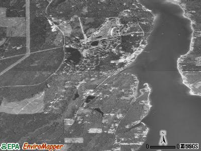 Zip code 98524 satellite photo by USGS