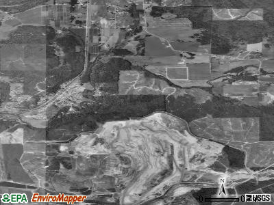 Zip code 98530 satellite photo by USGS