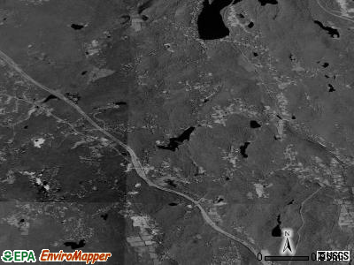 Zip code 12531 satellite photo by USGS