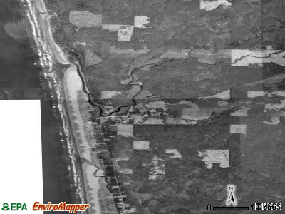 Zip code 98535 satellite photo by USGS