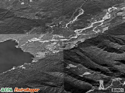 Zip code 98575 satellite photo by USGS