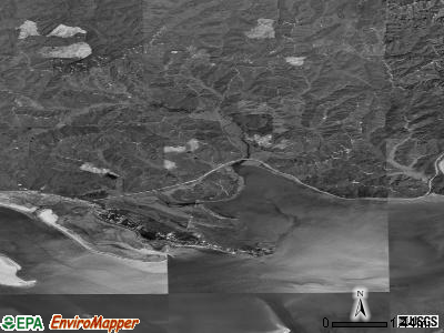 Zip code 98590 satellite photo by USGS