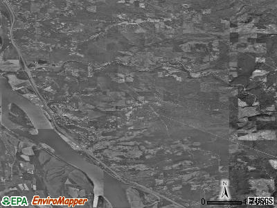Zip code 98625 satellite photo by USGS