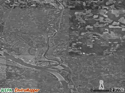 Zip code 98626 satellite photo by USGS