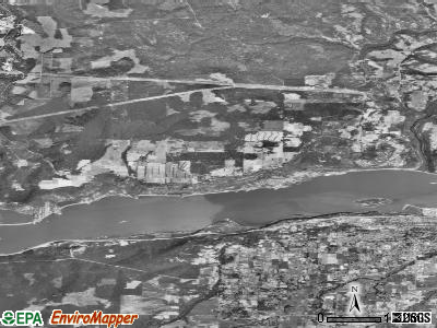 Zip code 98651 satellite photo by USGS