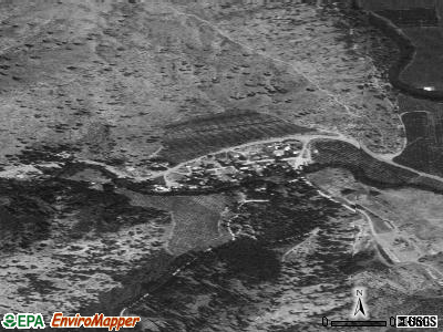 Zip code 98811 satellite photo by USGS