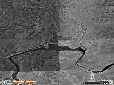Zip code 98812 satellite photo by USGS