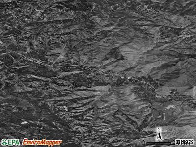 Zip code 98815 satellite photo by USGS