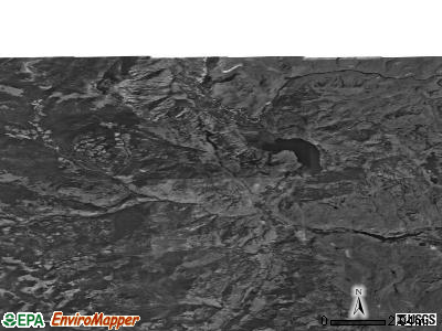 Zip code 98819 satellite photo by USGS