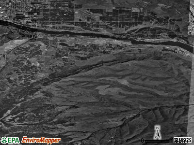 Zip code 98828 satellite photo by USGS