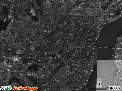 Zip code 12550 satellite photo by USGS