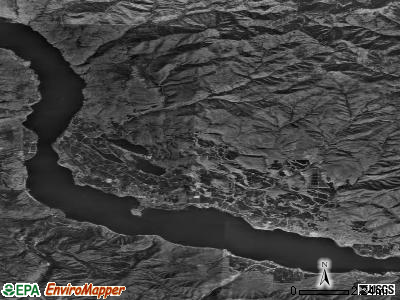Zip code 98831 satellite photo by USGS
