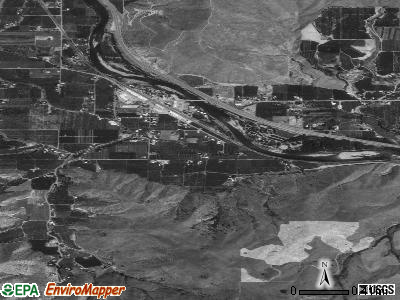 Zip code 98836 satellite photo by USGS
